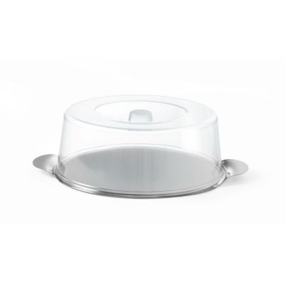 Kulatý podnos s krytem, HENDI, ⌀300x(H)110mm | 980101